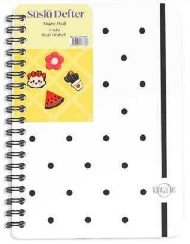 ÇİZGİLİ SÜSLÜ DEFTER