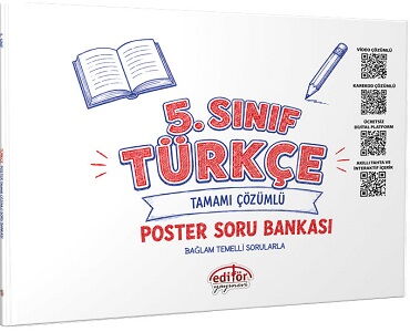 5.SINIF TÜRKÇE SORU BANKASI POSTER