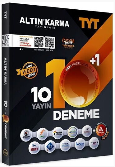 ALTIN KARMA TYT 10 + 1 DENEME SET 2025