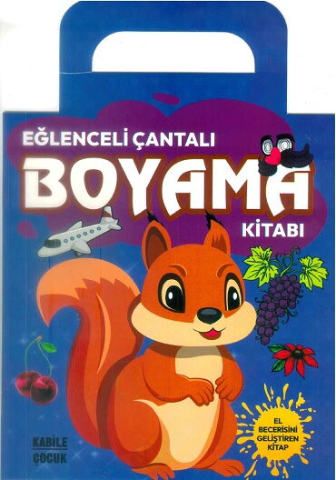 EĞLENCELİ ÇANTALI BOYAMALI