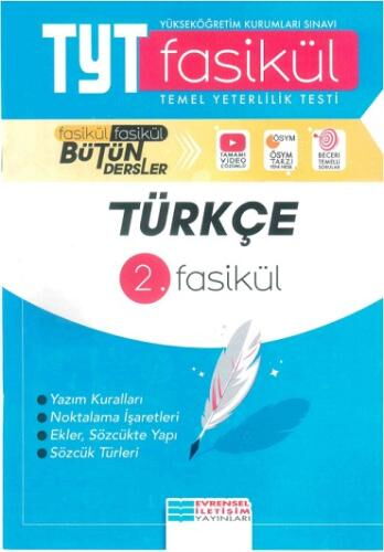 TYT TÜRKÇE KONU ÖZT. SORU FASİKÜLÜ 2.FASİKÜL