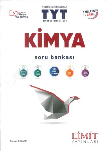 YKS TYT KİMYA SORU BANKASI