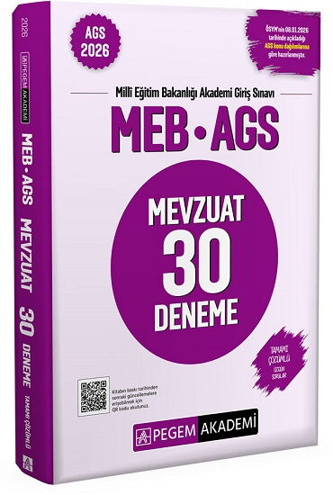MEB AGS MEVZUAT 30 DENEME ÇÖZÜMLÜ