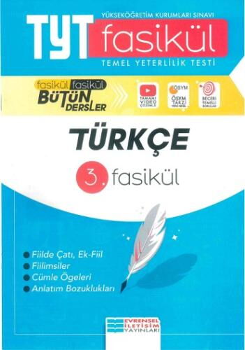 TYT TÜRKÇE KONU ÖZETLİ SORU FASİKÜLÜ 3.FASİKÜL