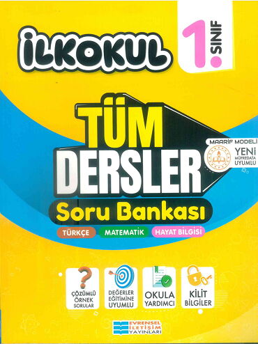 1.SINIF TÜM DERSLER SORU BANKASI