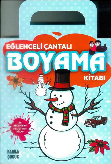 EĞLENCELİ ÇANTALI BOYAMALI