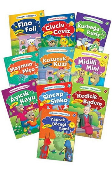 HİKAYELERLE DİNİ DEĞERLER 10 KİTAP