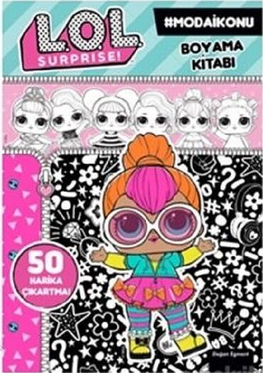 LOL SURPRISE MODA İKONU BOYAMA KİTABI