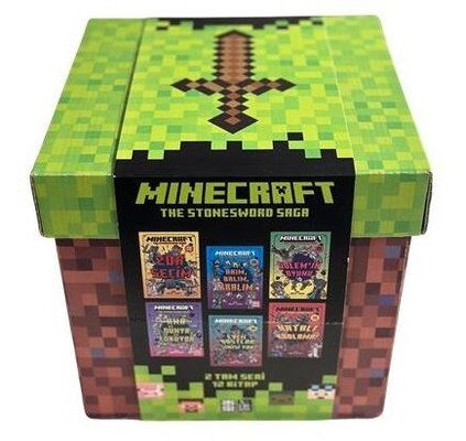 MEGA MİNECRAFT KÜPÜ 12 KİTAP SET