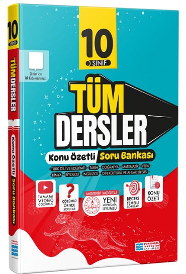 10.SINIF TÜM DERSLER SORU BANKASI MAARİF MODEL