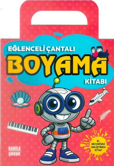 EĞLENCELİ ÇANTALI BOYAMALI
