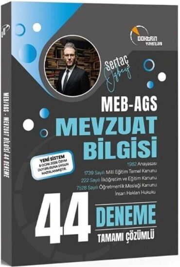 MEB AGS MEVZUAT BİLGİSİ 44 DENEME
