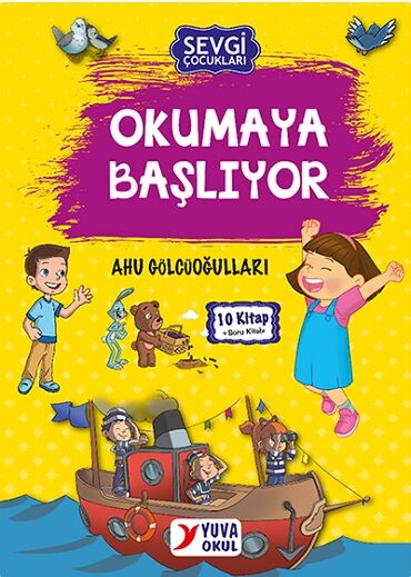 SEVGİ ÇOCUKLARI OKUMAYA BAŞLIYOR1.SINIF 10 KİTAP 