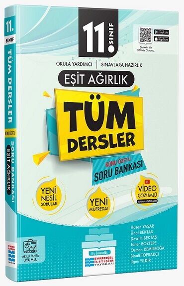 11.SINIF TÜM DERSLER KONU ÖZT. SORU BANKASI EA