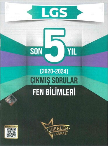 8.SINIF LGS LİDERLER KARMASI SON 5 YIL FEN BİLİMLE