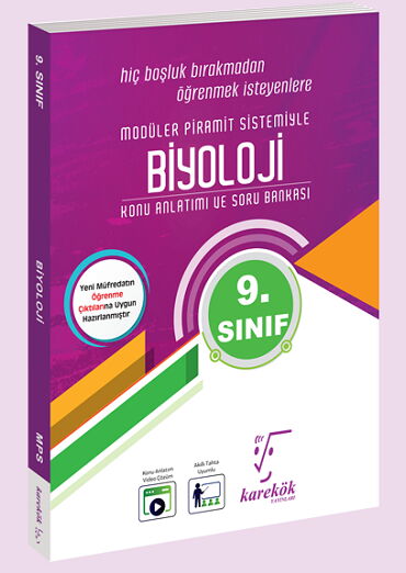 9.SINIF BİYOLOJİ MPS MODÜLER PİRAMİT SİSTEMİ