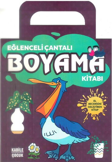 EĞLENCELİ ÇANTALI BOYAMALI