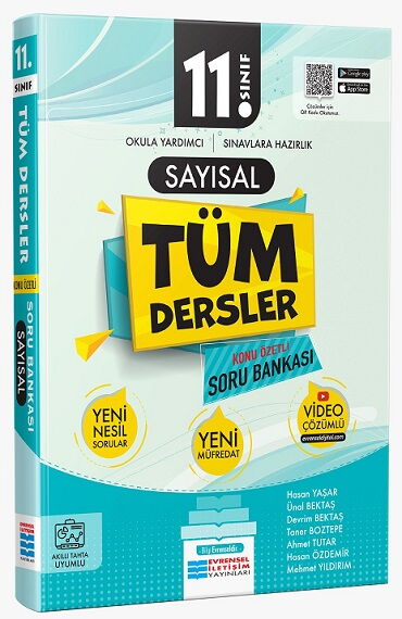 11.SINIF TÜM DERSLER KONU ÖZT.SORU BANKASI SAYISAL