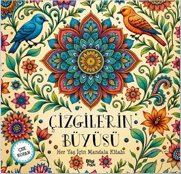 ÇİZGİLERİN BÜYÜSÜ HER YAŞ İÇİN MANDALA ÇEK KOPAR