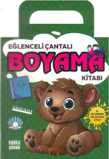 EĞLENCELİ ÇANTALI BOYAMALI
