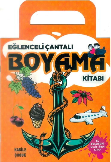 EĞLENCELİ ÇANTALI BOYAMALI