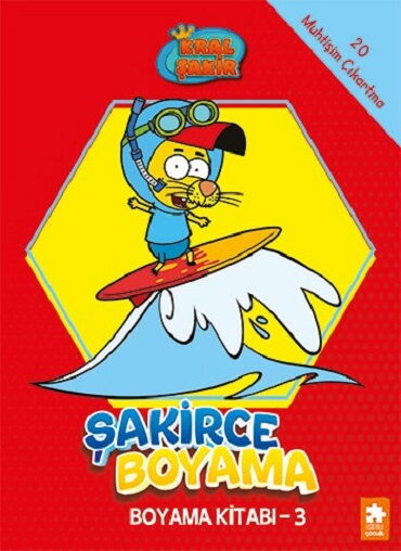 KRAL ŞAKİR ŞAKİRCE BOYAMA KİTABI 3