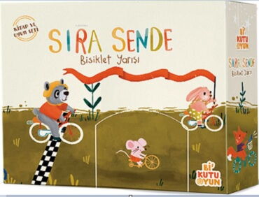 SIRA SENDE BİSİKLET YARIŞI KİTAP VE OYUN SETİ