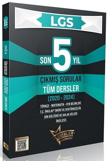 8.SINIF LGS LİDERLER KARMASI SON 5 YIL TÜMDERSLER