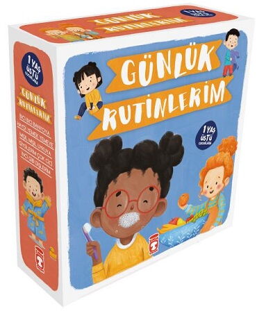 GÜNLÜK RUTİNLERİM 1+YAŞ 5 KİTAP SET