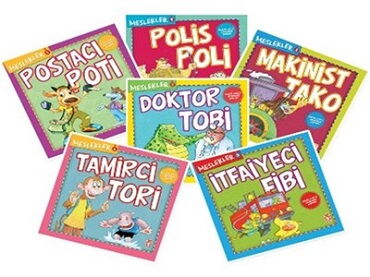 MESLEKLER 6 KİTAP SET 