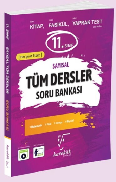 11.SINIF TÜM DERSLER SORU SAYISAL