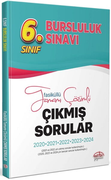 6.SINIF PYBS BURSLULUK SINAVI ÇIKMIŞ SORULAR