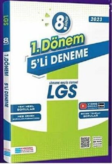 LGS 1.DÖNEM VİDEO ÇÖZÜMLÜ 5 Lİ DENEME 