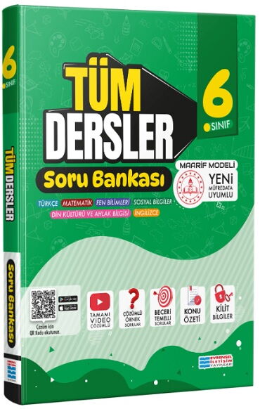 6.SINIF TÜM DERSLER SORU BANKASI MAARİF MODELİ