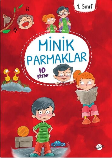 MİNİK PARMAKLAR DÜZ YAZILI 10 KİTAP 1.SINIF