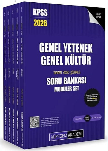 KPSS GENEL YETENEK GENEL KÜLTÜR SORU SET 2026