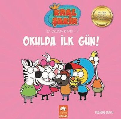 KRAL ŞAKİR İLK OKUMA KİTABI 9 OKULDA İLK GÜN!
