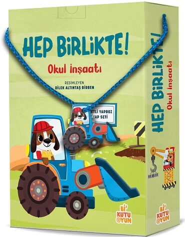 HEP BİRLİKTE OKUL İNŞAATI KİTAP VE OYUN SETİ