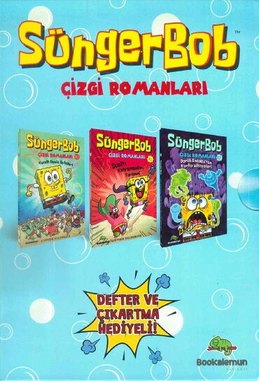SÜNGERBOB ÇİZGİ ROMANLARI KUTULU SET