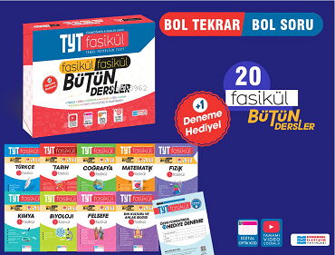 TYT FASİKÜL FASİKÜL TÜM DERSLER KUTULU