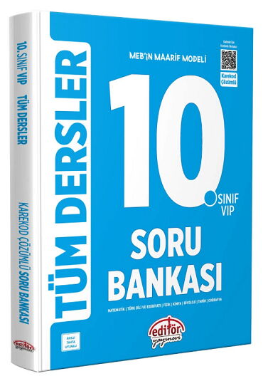 10.SINIF MAARİF MODEL TÜM DERSLER SORU MAVİ KİTAP