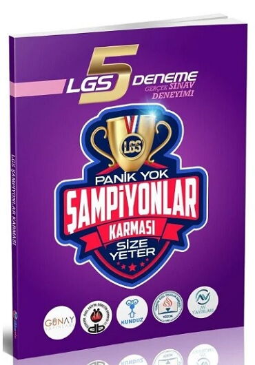8.SINIF LGS ŞAMPİYONLAR KARMASI 5 DENEME