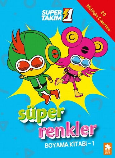 SÜPER 1 TAKIM SÜPER RENKLER BOYAMA 1