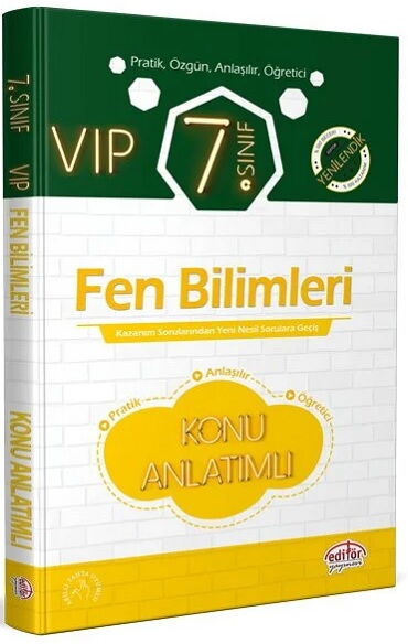 7.SINIF VIP FEN BİLİMLERİ KONU 