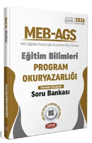 AGS PROGRAM OKURYAZARLIĞI SORU BANKASI ÇÖZÜMLÜ