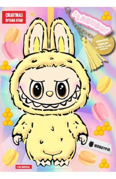 LABUBU HONEYPIE ÇILGIN KOLEKSİYON ÇIKARTMALI BOYAM