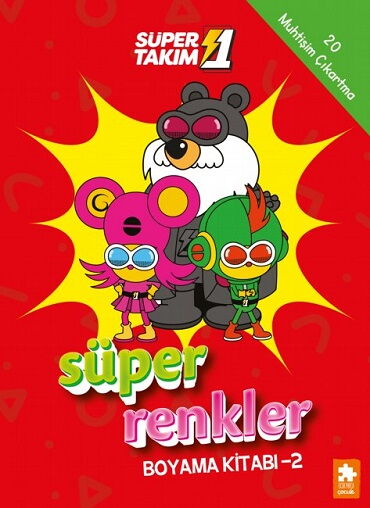 SÜPER 1 TAKIM SÜPER RENKLER BOYAMA 2