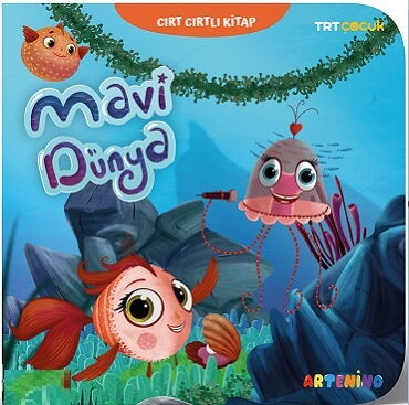 TRT ÇOCUK CIRT CIRTLI KİTAP MAVİ DÜNYA