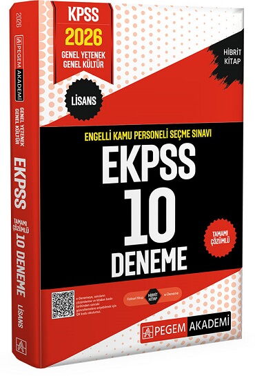 E KPSS LİSANS 10 DENEME HİBRİT