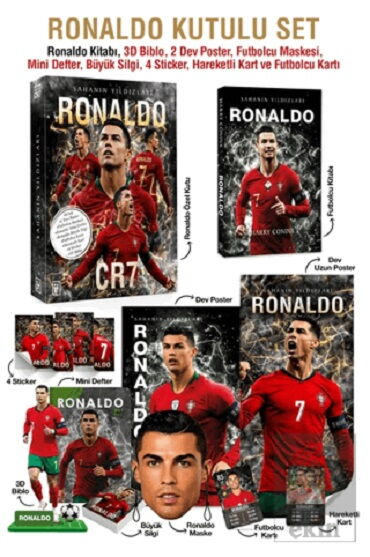 SAHANIN YILDIZLARI RONALDO ÖZEL KUTULU SET